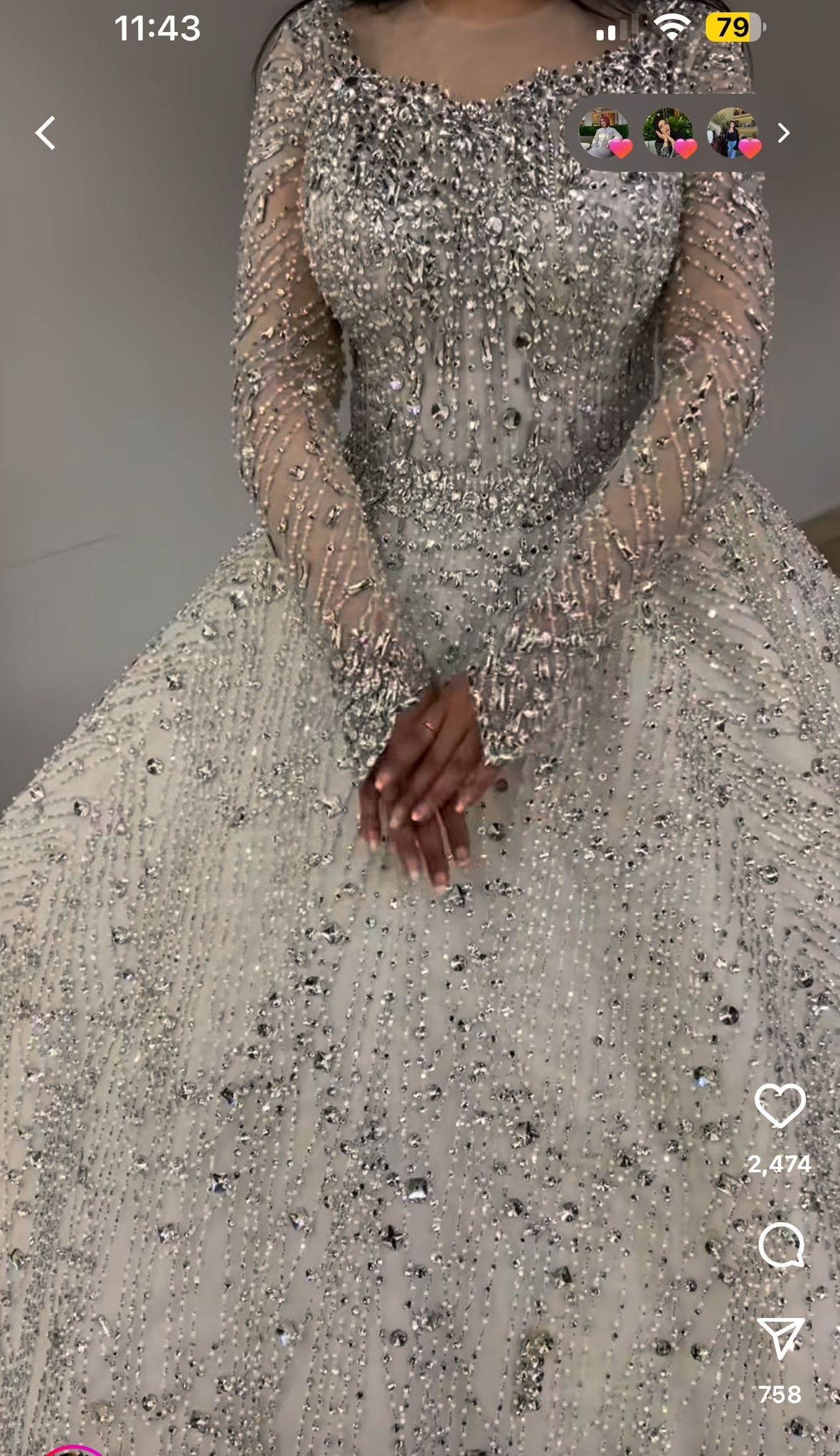 Designer’s Wedding Dress